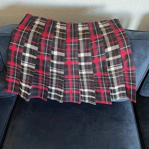 Alice and Olivia plaid skirt